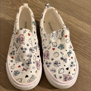 Old Navy Kids' Patterned Slip-On Sneakers
